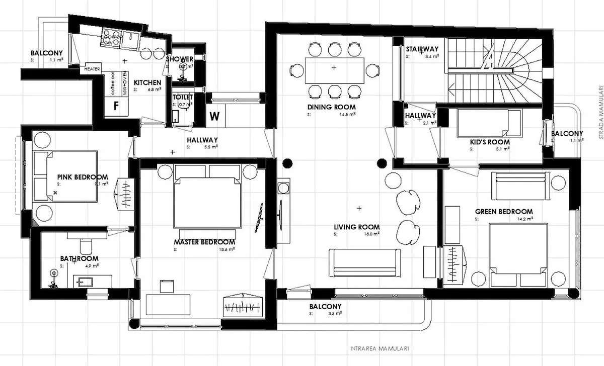 Holt - The Great Gatsby Apartment Bucharest